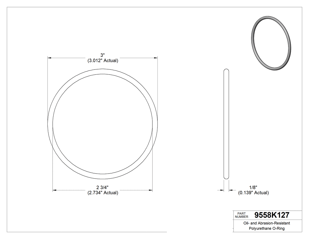 Technical drawing - 9558K127